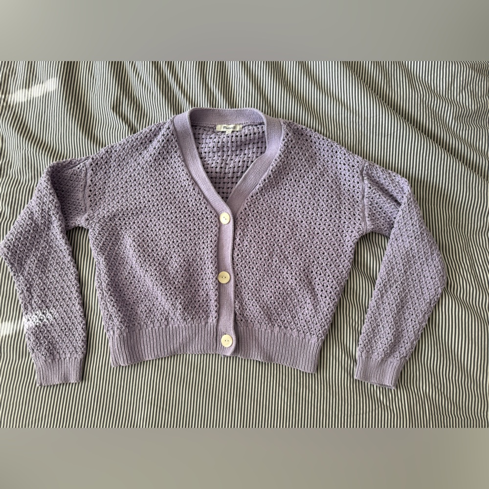 Madewell Cotton Knit Cardigan